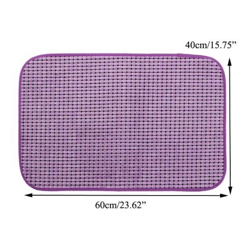 Kreatívny 15.7x23.6 Palce Niblet Pattern Living Kúpeľňová Podložka Protišmykové Kobercové Potreby