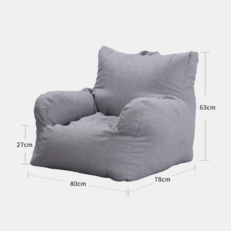 Lazy Sofa Bean Bag Jednospálňová Rozkladacia Stolička Obývacia Izba Moderná Jednoduchá Lenivá