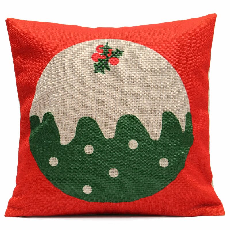 Obliečky Na Vankúše Zo Série Christmas Candy Home Sofa Square Cushion Cover