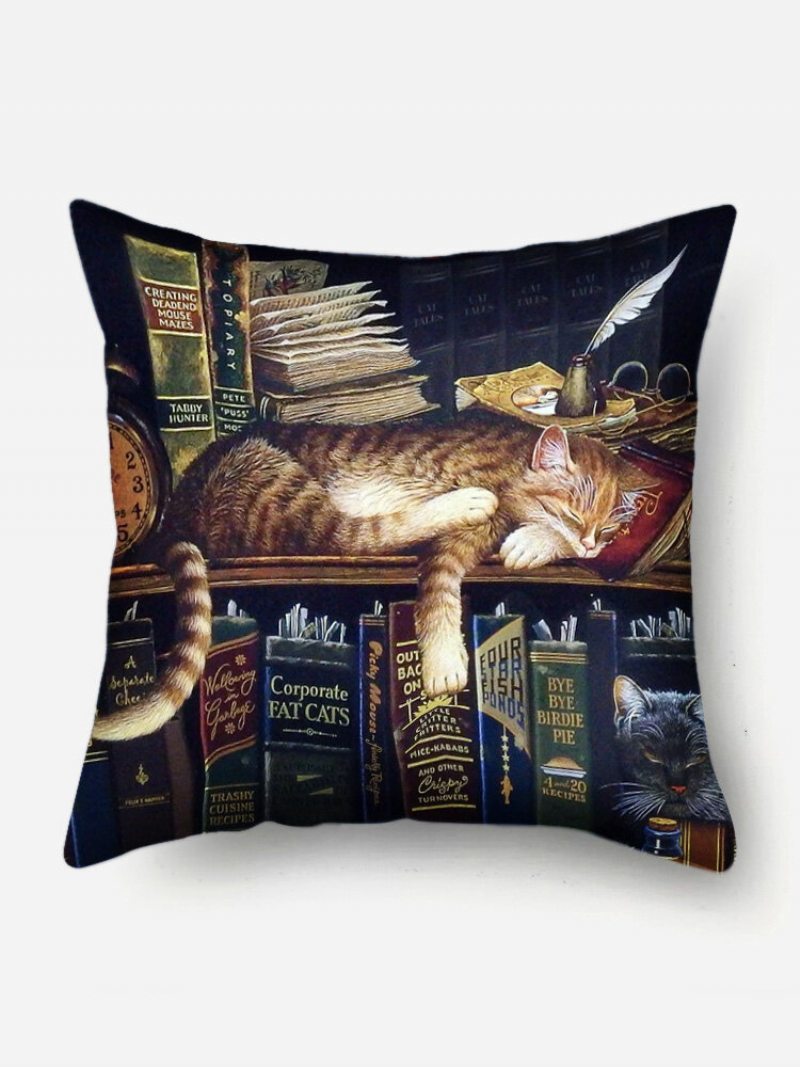 Spiace Mačky Vzor Obliečky Na Vankúš Domáca Pohovka Art Decor Throw Obliečka Na