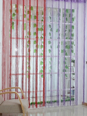String Line Dvere Záves Stuha Rozdeľovač Miestnosti Okenný Panel Strapce Korálkové