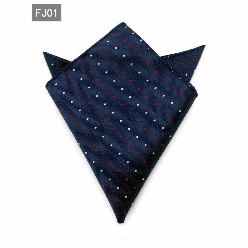 Štvorcová Bodková Vreckovka V Západnom Štýle Pre Pánov Oblek Paisley Pocket Tie Vreckovky