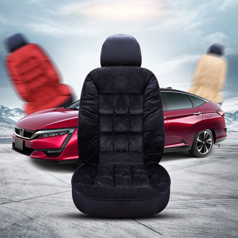 Univerzálna Veľkosť Zimné Zahustenie Krátke Plyšové Autosedačky Rohož Sost Warm Seat Cushion Mat