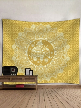 Viacfarebné Bohémske Duchovné Zvieratká Tapestéria Na Stenu Tapestry Home Living Room Decor