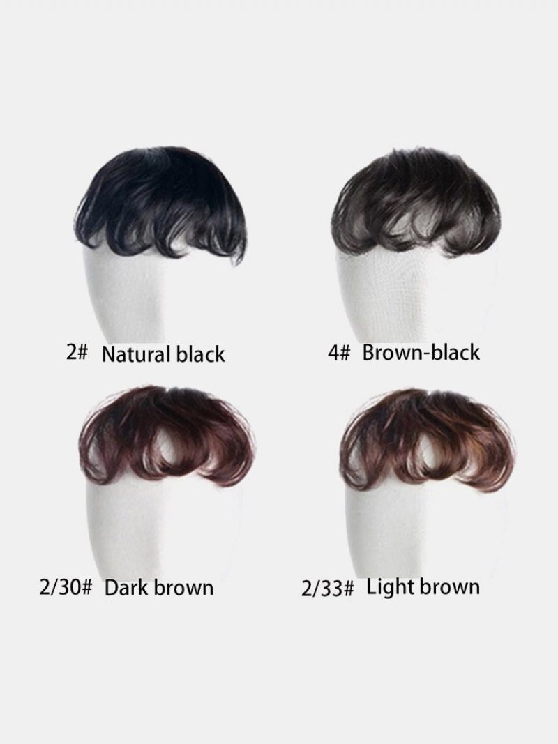 4 Farby Ultratenké Kučeravé Vlasy S Nadýchanou Ofinou Prirodzené Mierne Strapaté Predlžovanie Vlasov S Vlnitými Treskami