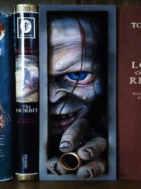 1 Pc Monster Bookends Lebka Dekor Figúrky Diabolská Socha Horor Vykúkajúci Na Poličku Ľudská Tvár Živica Bytové Dekorácie Remeslá