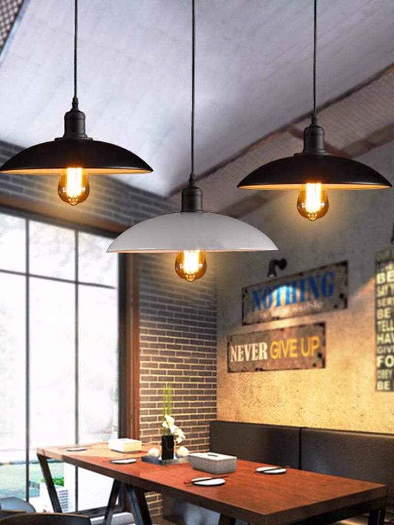 32 cm Industrial Loft Vintage Stropná Závesná Lampa Bar Závesné Svietidlo Do Kaviarne