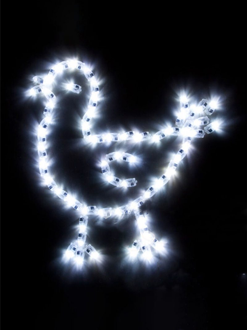 50 Ks/šarže Led Svietidiel Balónové Svetlá Pre Papierové Lampáše Vianočné Večierky Domáce Dekorácie