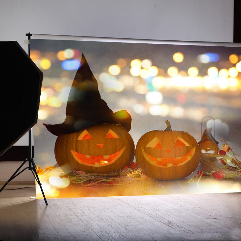 5x7ft Vinyl Halloween Nočná Fotografia Na Pozadí Photo Studio Backdd Home Decor