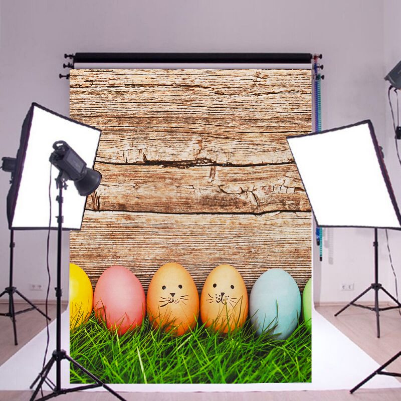 7 X 5 Stôp Nordic Egg Easter Day Vinyl Backdrop Party Photo Studio Background Rekvizity