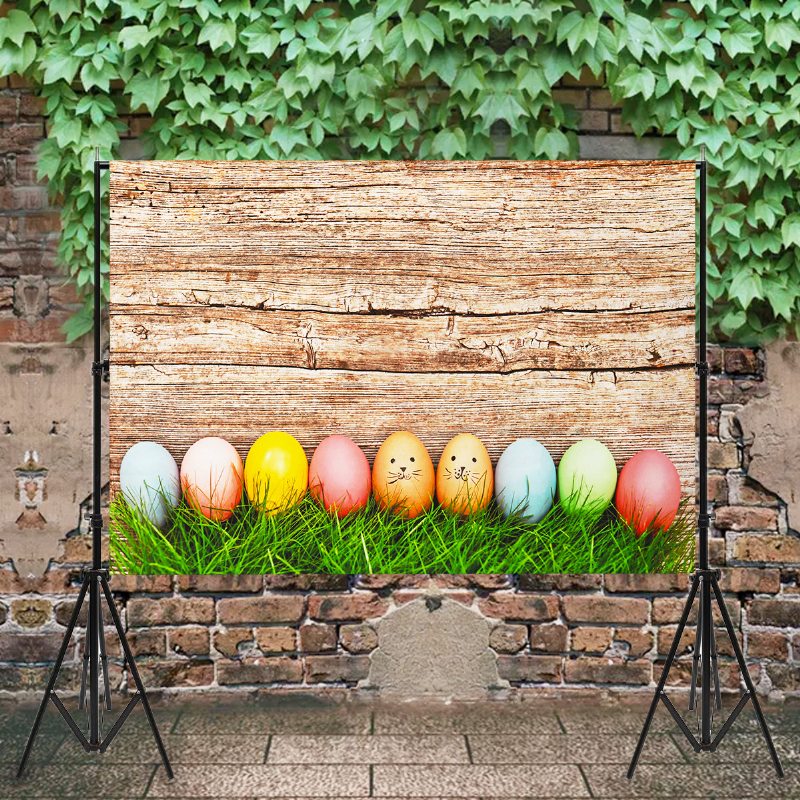 7 X 5 Stôp Nordic Egg Easter Day Vinyl Backdrop Party Photo Studio Background Rekvizity