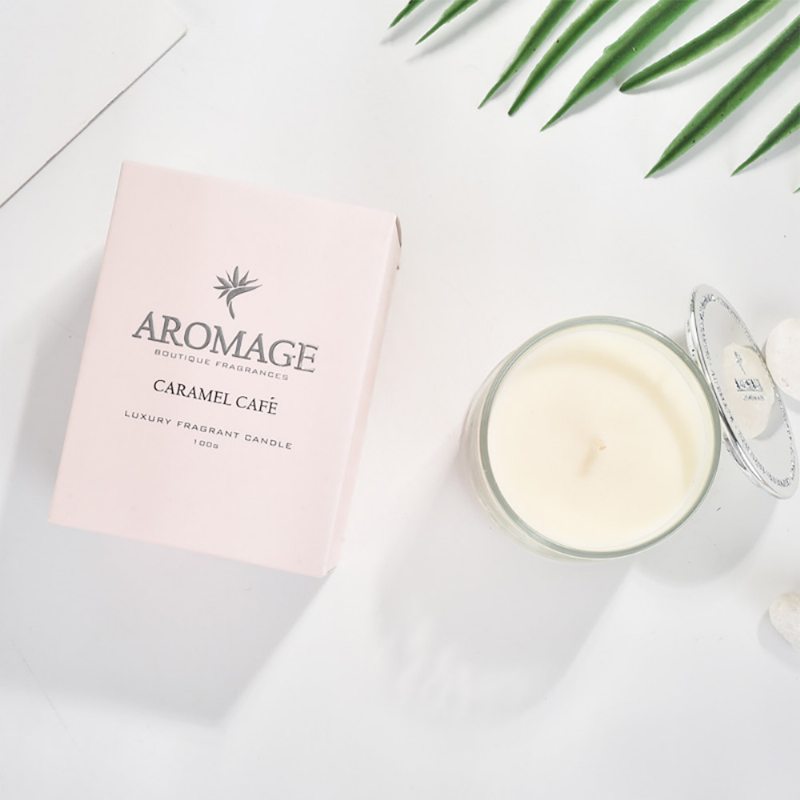 Aromaterapeutické Sviečky Scents Anglicko Spice Soy Wax Vonné Hlboká Sklenená Fľaša - 210 G