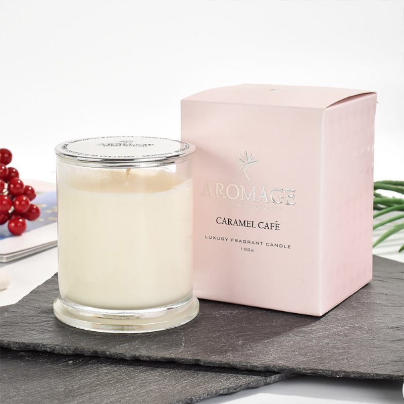 Aromaterapeutické Sviečky Scents Anglicko Spice Soy Wax Vonné Hlboká Sklenená Fľaša - 210 G