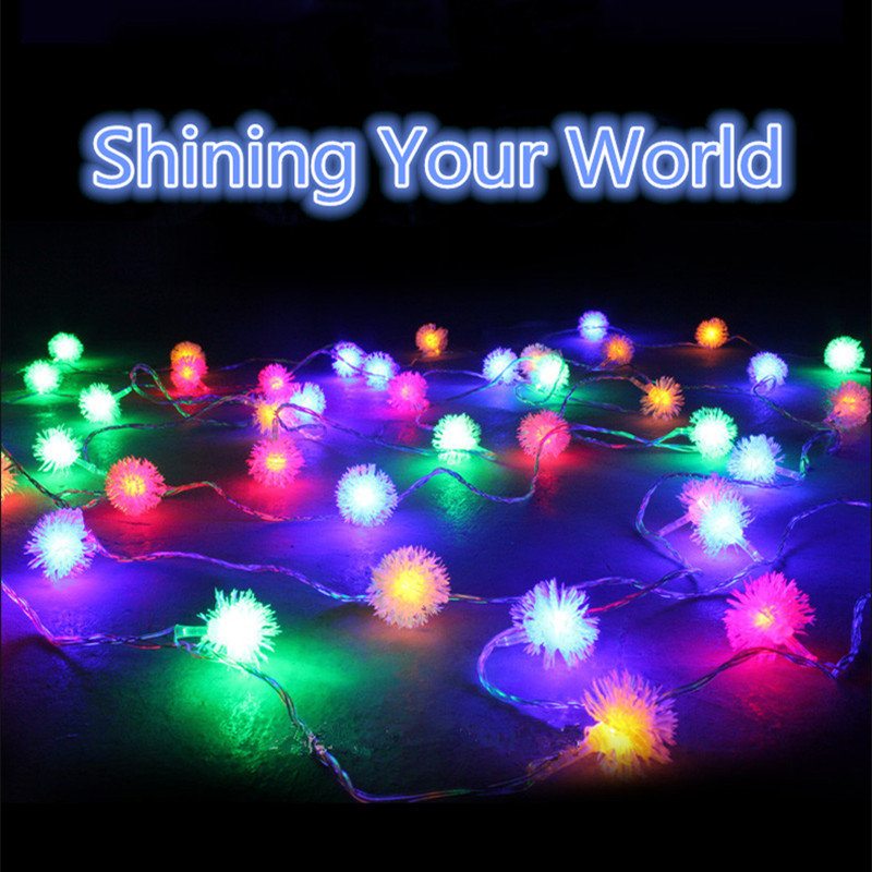 Batériou Napájané 4m 40led Snehové Vločky Bling Fairy String Lights Christmas Outdoor Party Home Decor