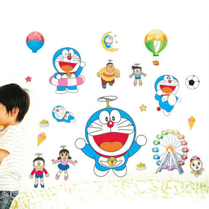 Doraemon Vodotesné Samolepky Obtisky Japonské Anime Karikatúry Pre Deti Roon Dekorácie