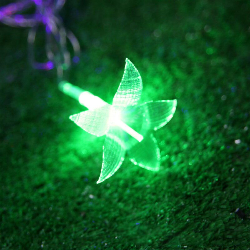 Kcasa Csl-1 10m 38led Gradening Led Strig Light Autochromic Colorful Lily Svadobná Dekorácia Na Terasu