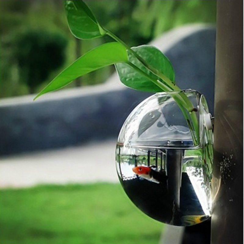 Kreatívna Nástenná Priehľadná Sklenená Váza Hydroponická Domáca Dekorácia Do Obývačky