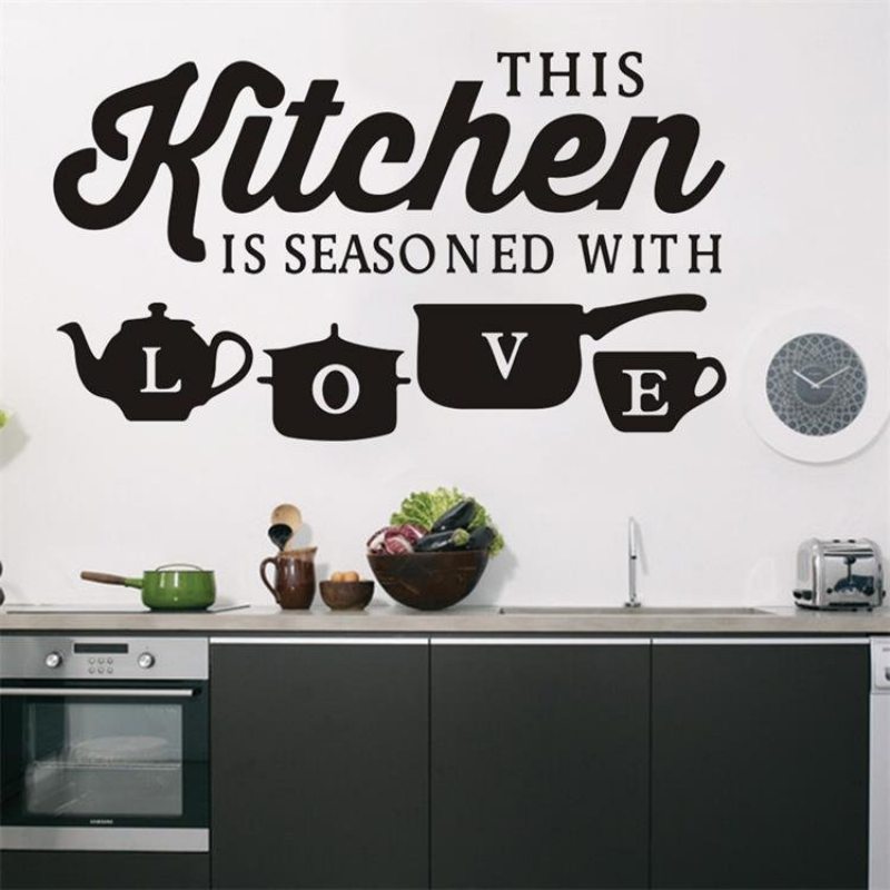 Miico 3d Creative Pvc Samolepky Na Stenu Home Decor Mural Art Odnímateľné Špeciálne Kuchynské Dekoračné