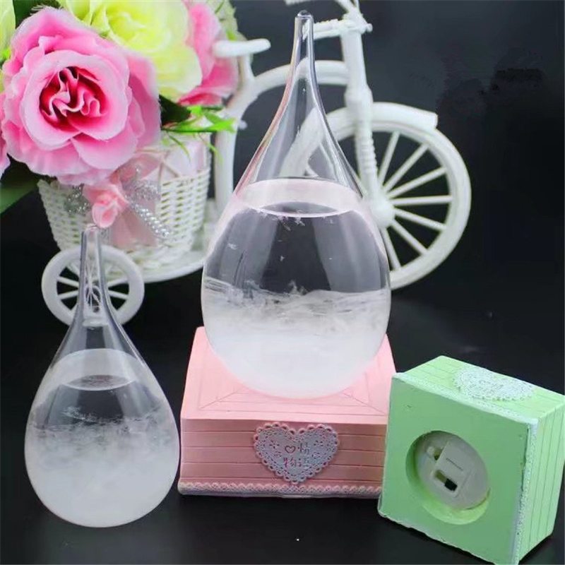 Predpoveď Počasia Crystal Drop Tvar Vody Storm Glass Home Dekor Vianočné Darčeky