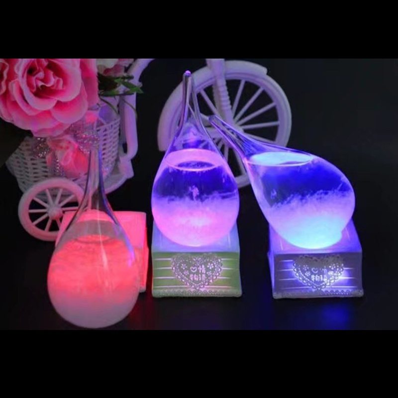 Predpoveď Počasia Crystal Drop Tvar Vody Storm Glass Home Dekor Vianočné Darčeky