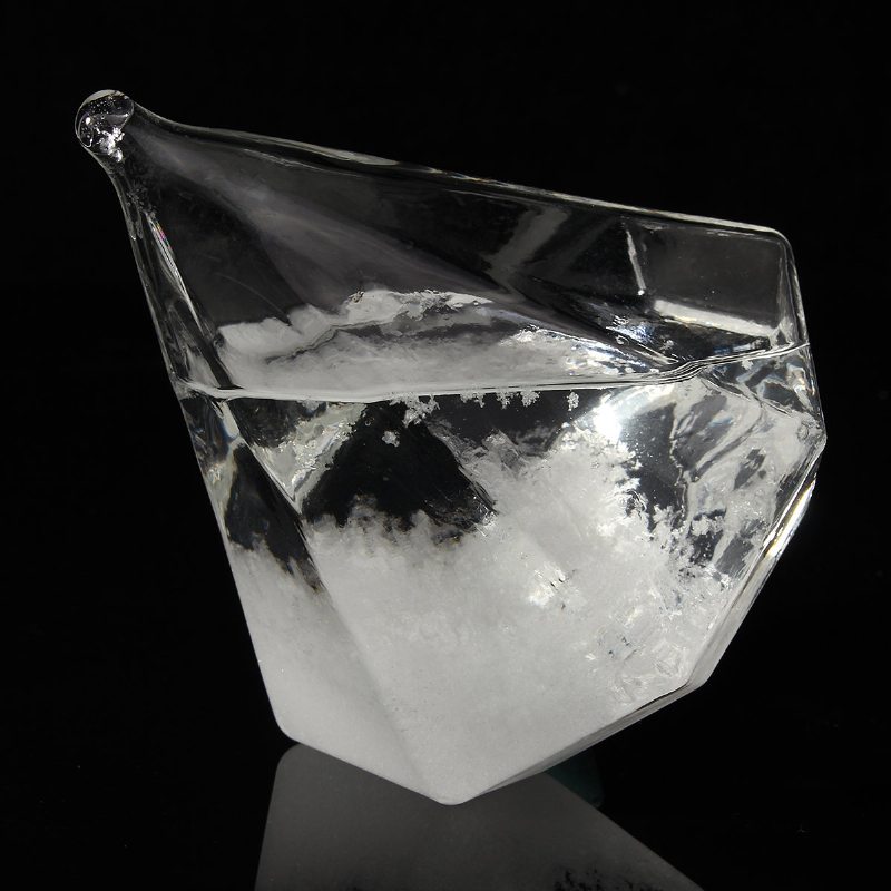 Predpoveď Počasia Crystal Storm Glass Creative Home Dekor Vianočný Darček Diamond Shape