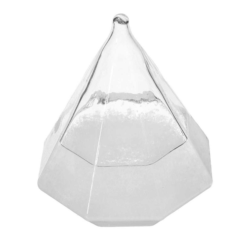 Predpoveď Počasia Crystal Storm Glass Creative Home Dekor Vianočný Darček Diamond Shape