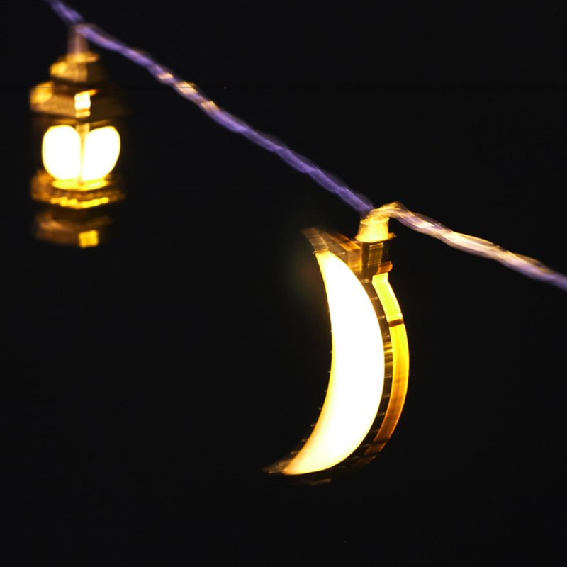Ramadan And Eid Decor Lights Led Svetlá Home Party Favor Pekné Led String Light