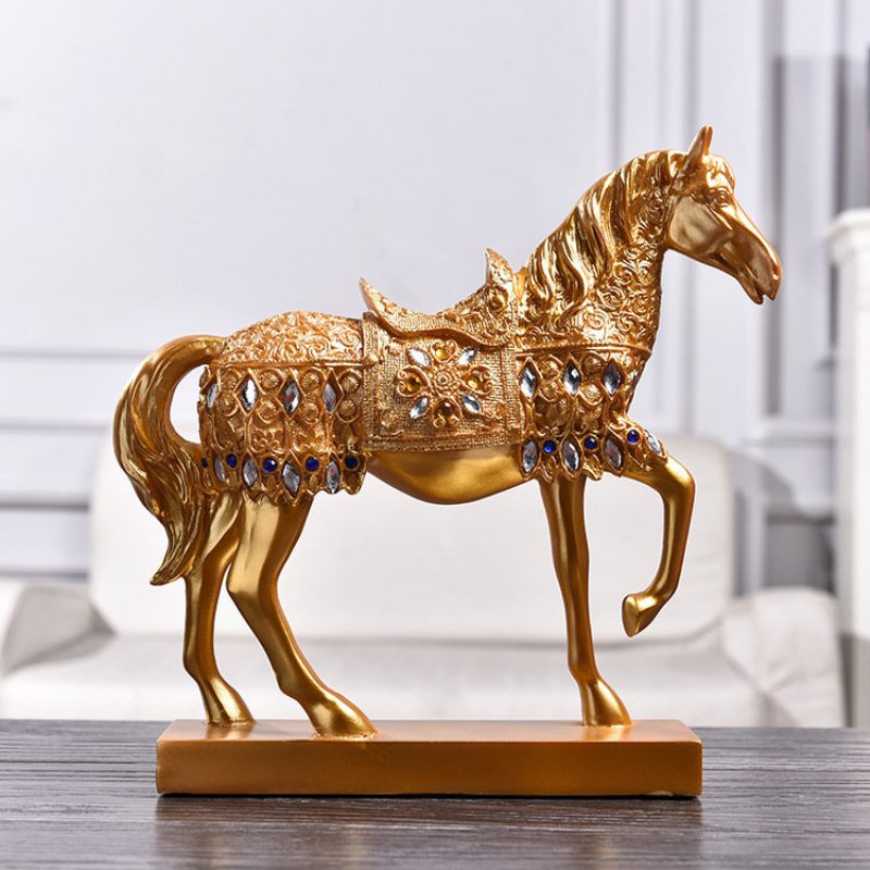 Socha Koňa V Európskom Štýle Obývacia Izba Spálňa Skriňa Na Víno Ozdoby Remeslá