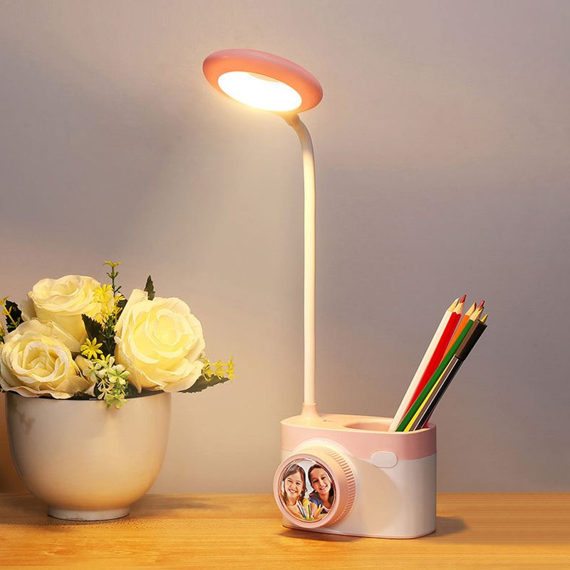 Stolová Lampa S Hadicou Jeleňa Skladacia Usb Nabíjacia Led Stmievacia Nočné Svetlo V Spálni V Nocľahárni