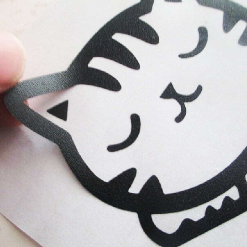 Vinylové Odnímateľné Samolepky Funny Cat Switch Stickers Black Art Decal Home Decor