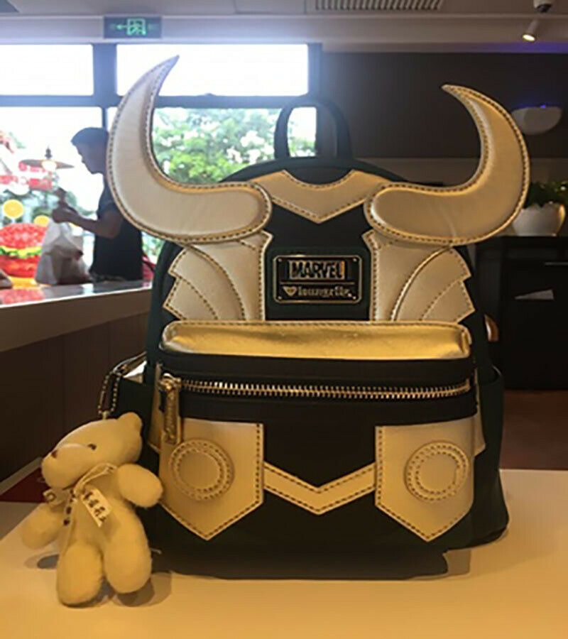 Batoh Avengers Marvel Loki Loungefly Mini Tašky Cez Rameno Cestovný Ruksak