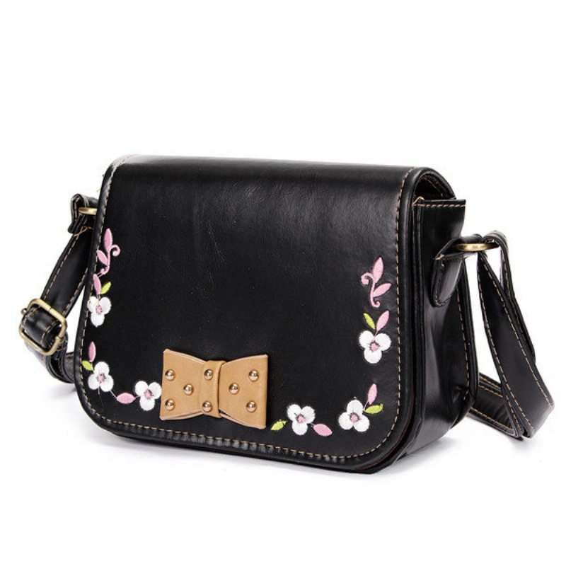 Dámska Crossbody Kabelka S Potlačou Bowknot