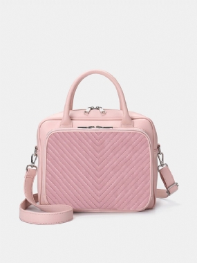 Dámska Dizajnová Pruhovaná Cestovná Taška Na Notebook Crossbody