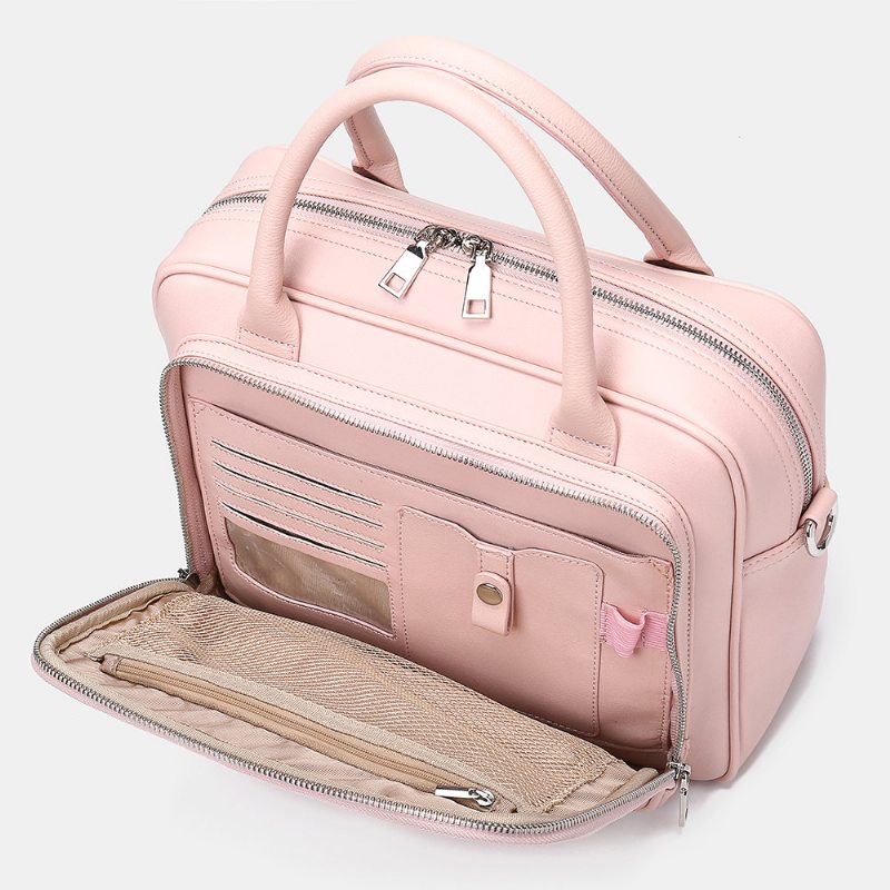 Dámska Dizajnová Pruhovaná Cestovná Taška Na Notebook Crossbody