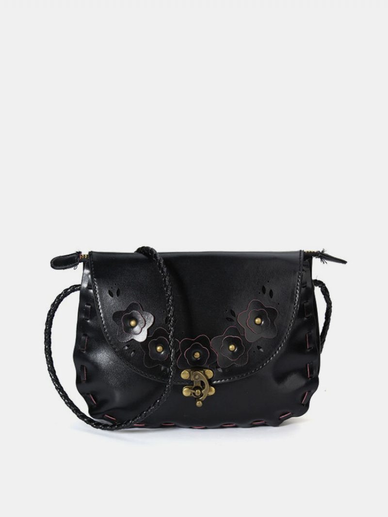 Dámska Kabelka Vintage Flower Crossbody Elegantná Cez Rameno