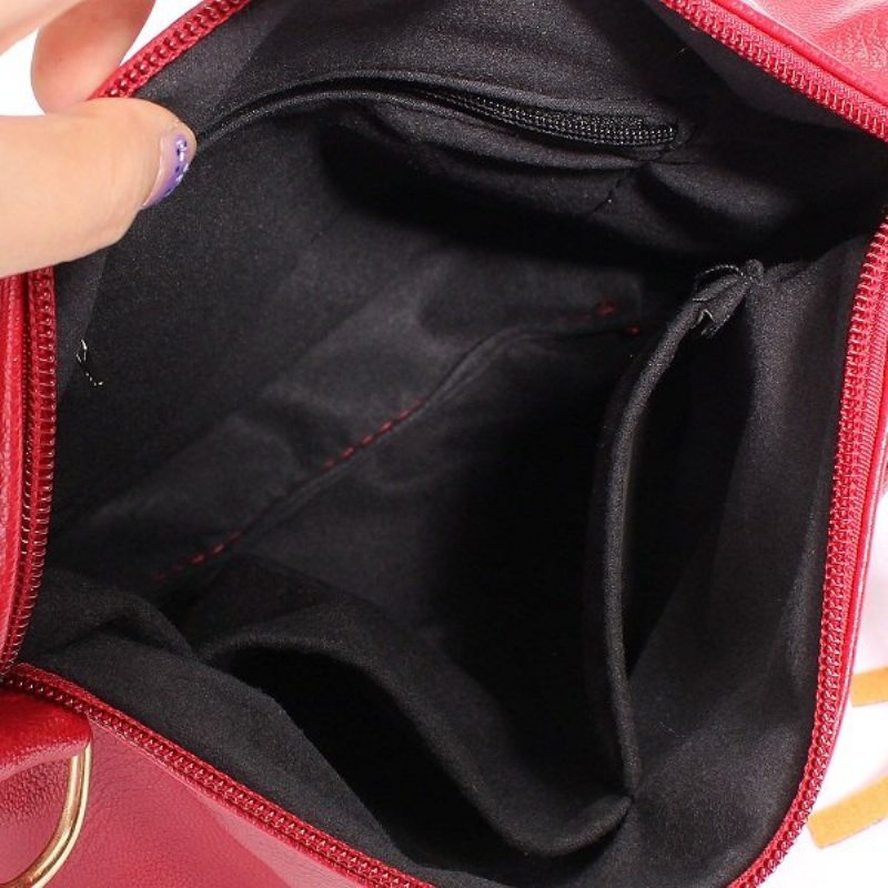 Dámska Ležérna Crossbody Taška Tassel Messenger Leisure Cez Rameno Na Zips