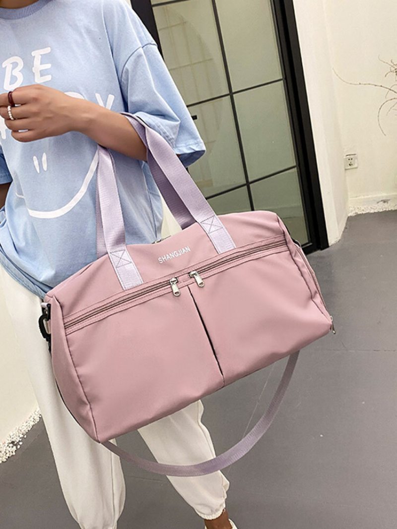 Dámska Nylonová Ležérna Veľkokapacitná Multifunkčná Cestovná Taška Crossbody