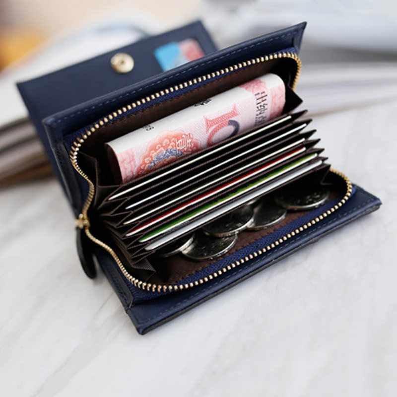 Dámska Peňaženka Hitcolor Clutch Bag S Držiakom Na Karty Z Pu Kože