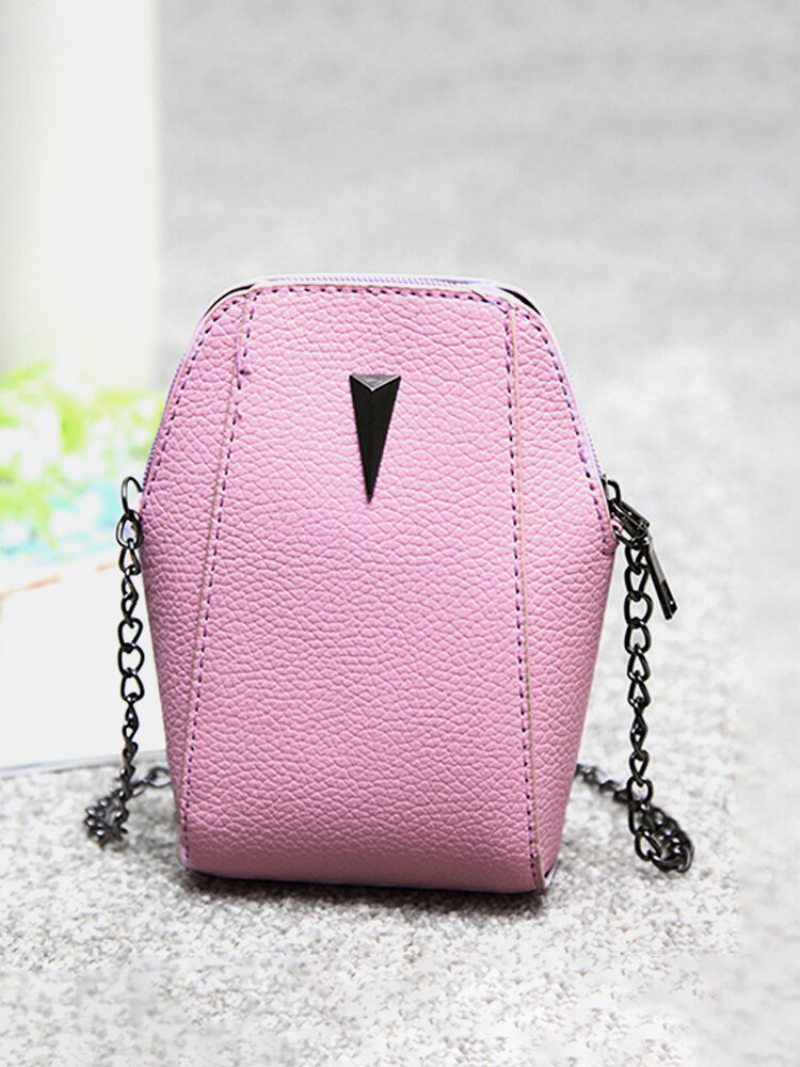 Dámska Pu Kabelka S Retiazkou S Krokodílím Vzorom Phone Bag Clutch Bag Crossbody