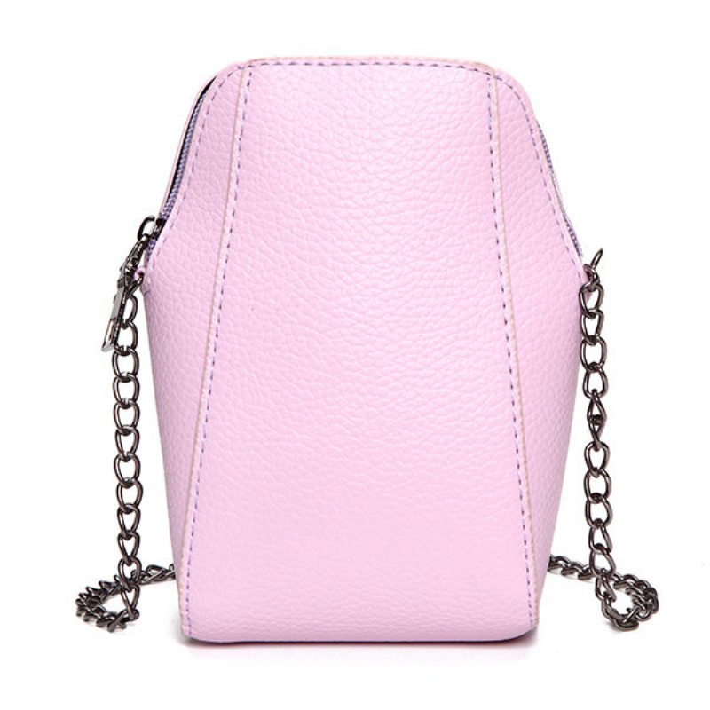 Dámska Pu Kabelka S Retiazkou S Krokodílím Vzorom Phone Bag Clutch Bag Crossbody