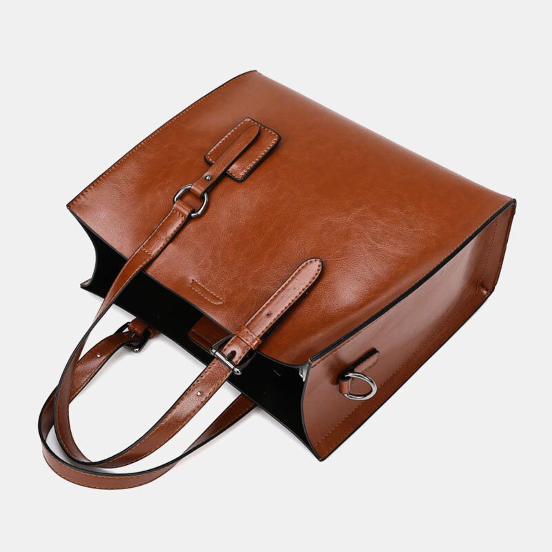 Dámska Retro Veľkokapacitná Crossbody Kabelka Satchel Bag