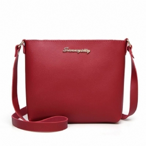 Dámska Taška Cez Rameno Vintage Pu Leather Crossbody