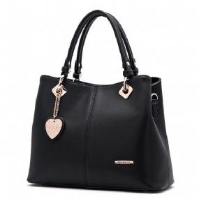 Dámske Kabelky Big Pu Leather Letter Women Bag