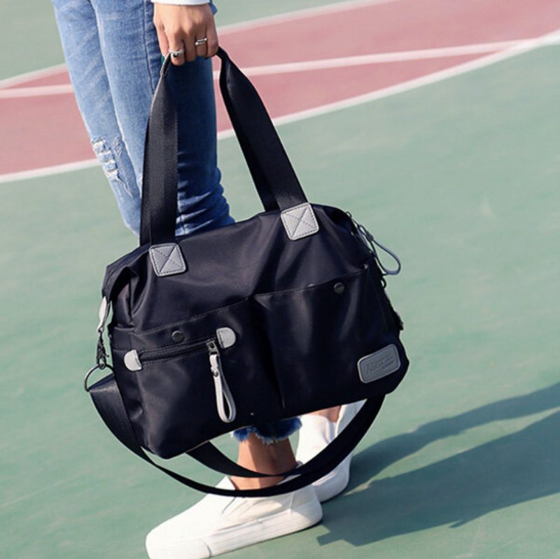 Dámske Nylonové Viacvreckové Ležérne Odolné Nepremokavé Kabelky Crossbody