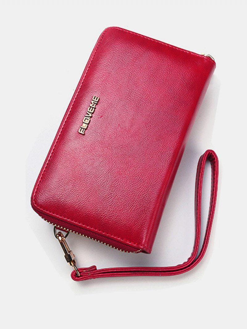 Dámske Pánske Pu Kožené Univerzálne 5.5-palcové Puzdro Na Telefón Vintage Taška Na Crossbody