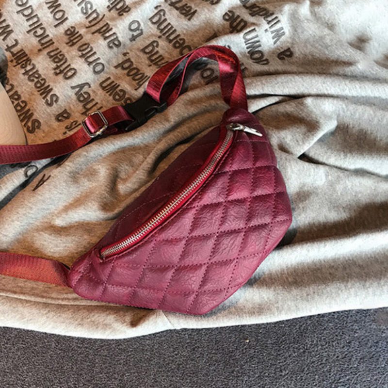 Dámske Pevné Multifunkčné Tašky Z Mäkkej Kože Prešívané Crossbody Kabelky