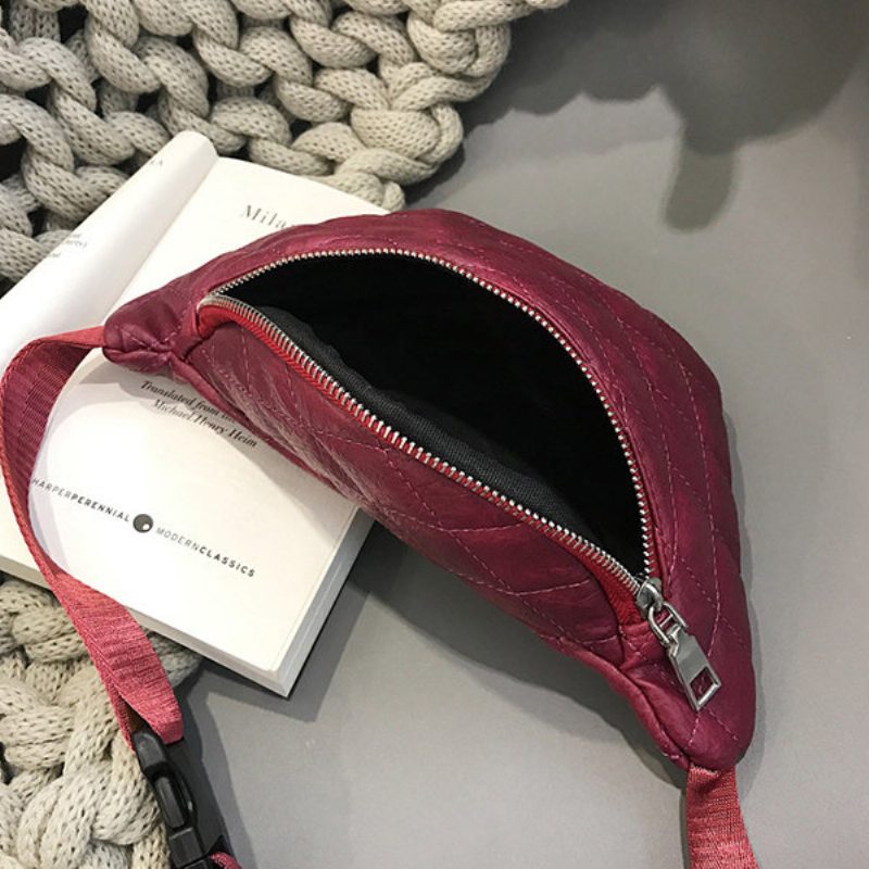 Dámske Pevné Multifunkčné Tašky Z Mäkkej Kože Prešívané Crossbody Kabelky