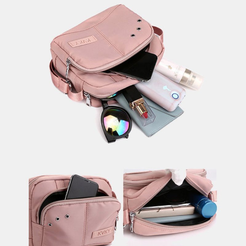 Dámske Vintage Plátené Ležérne Veľkokapacitné Crossbody Tašky Retro Cez Rameno Na Voľný Čas