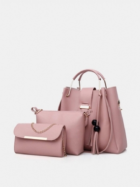 Dámsky Trojdielny Set Tassel Kabelka Crossbody