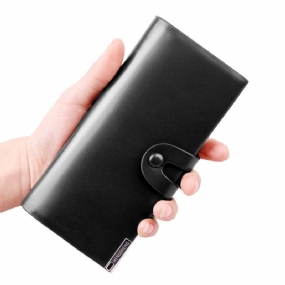 Dlhá Peňaženka Cezhraničný Elektronický Obchod Wallet Button Bag Obleková Taška Pre Mužov